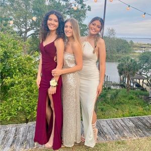 Princess Polly Maxi Satin Dress